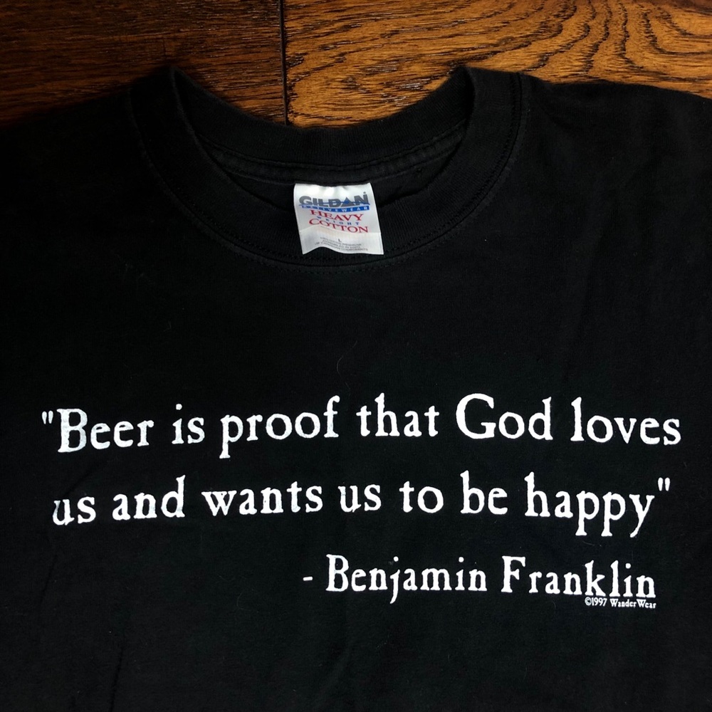 Vintage ‘97 Tshirt Beer is Proof That God Loves Us
